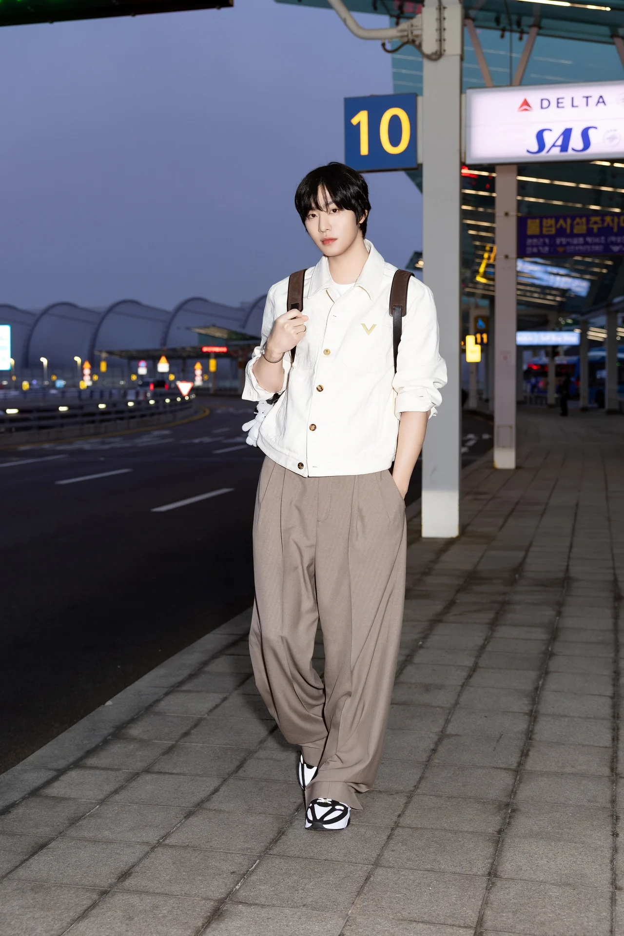 /사진=발렌티노, 안효섭 2026 멧 갈라 참석차 뉴욕 출국