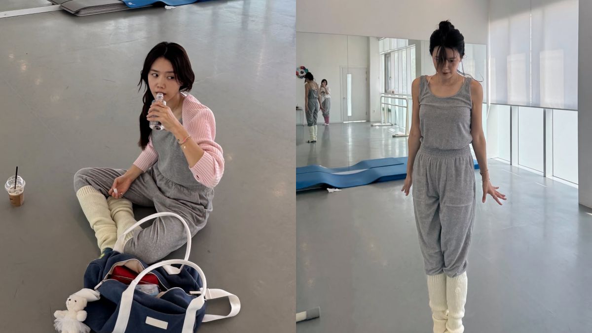 채정안이 발레를 하는 모습. / 채정안 인스타그램
