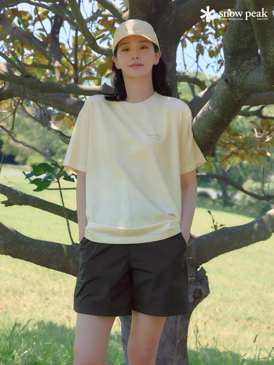 /사진=스노우피크 어패럴, 박규영과 'Summer New Look' 컬렉션 공개