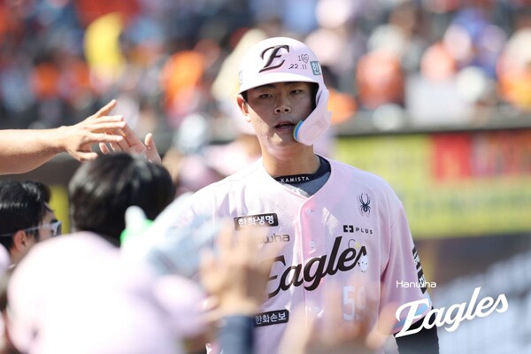 허인서의 홈런(사진=한화)