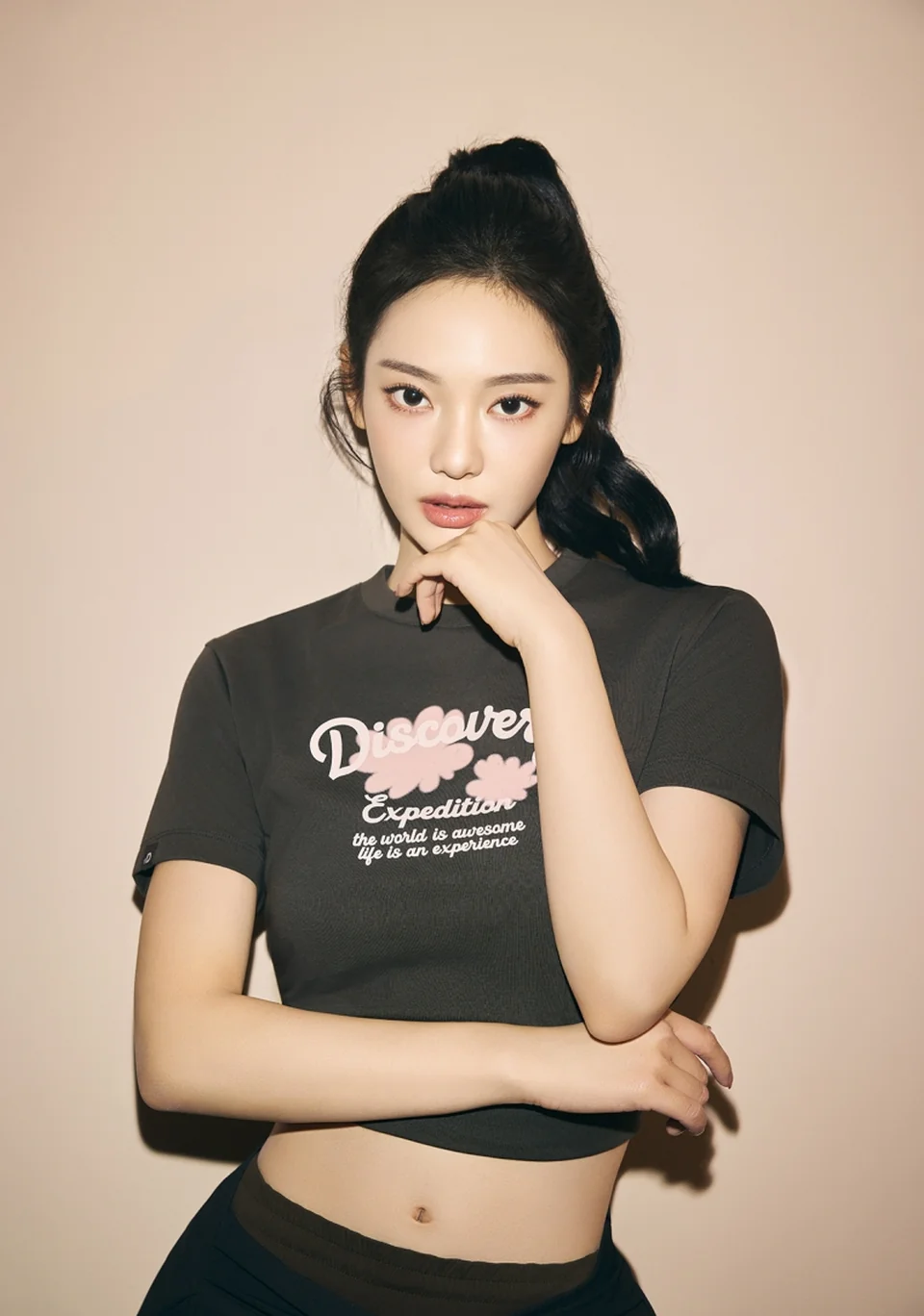 /사진=디스커버리 익스페디션, 닝닝과 여름 캠페인 화보 공개