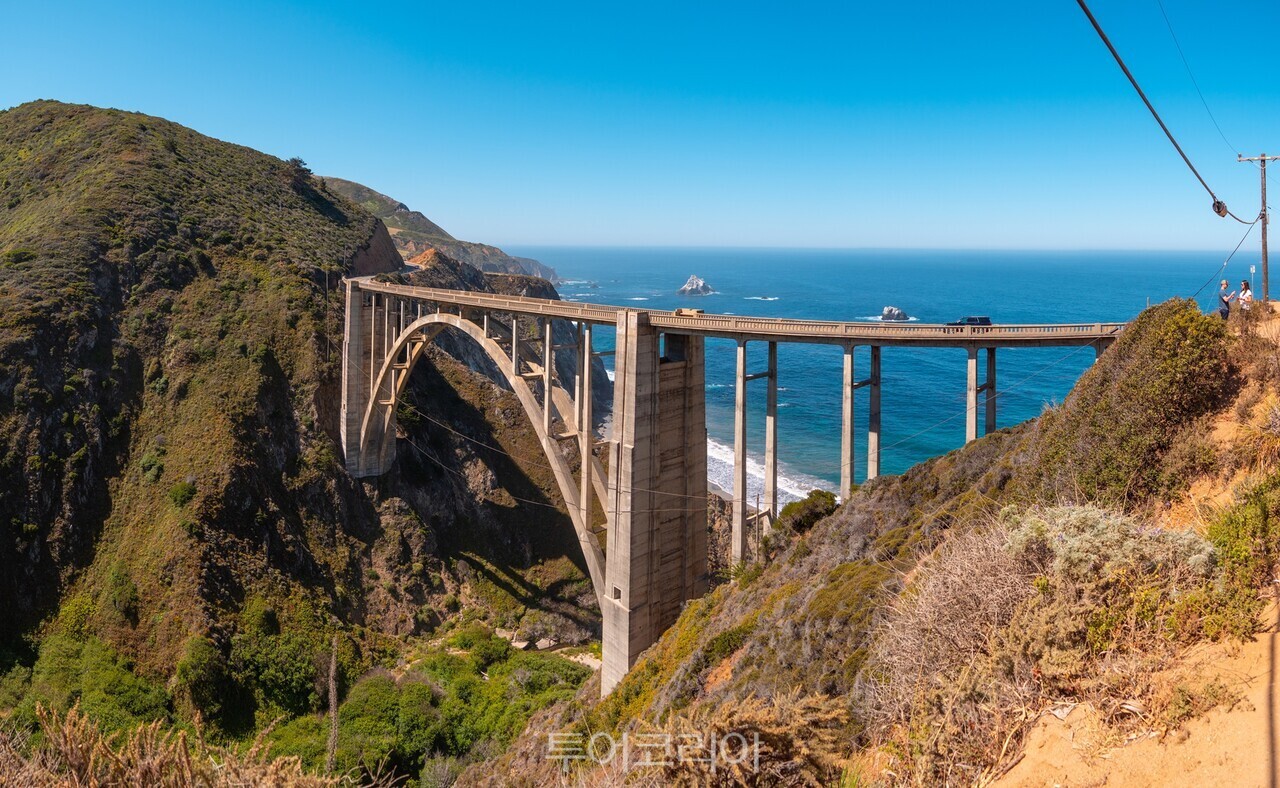  빅스비 크릭 브릿지(Bixby Creek Bridge) /사진-캘리포니아 관광청(Visit California)