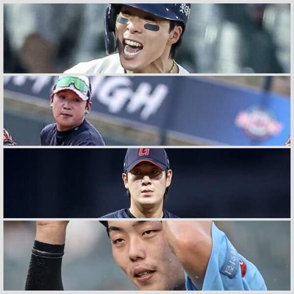 롯데 자이언츠 도박 4인방(사진=롯데)