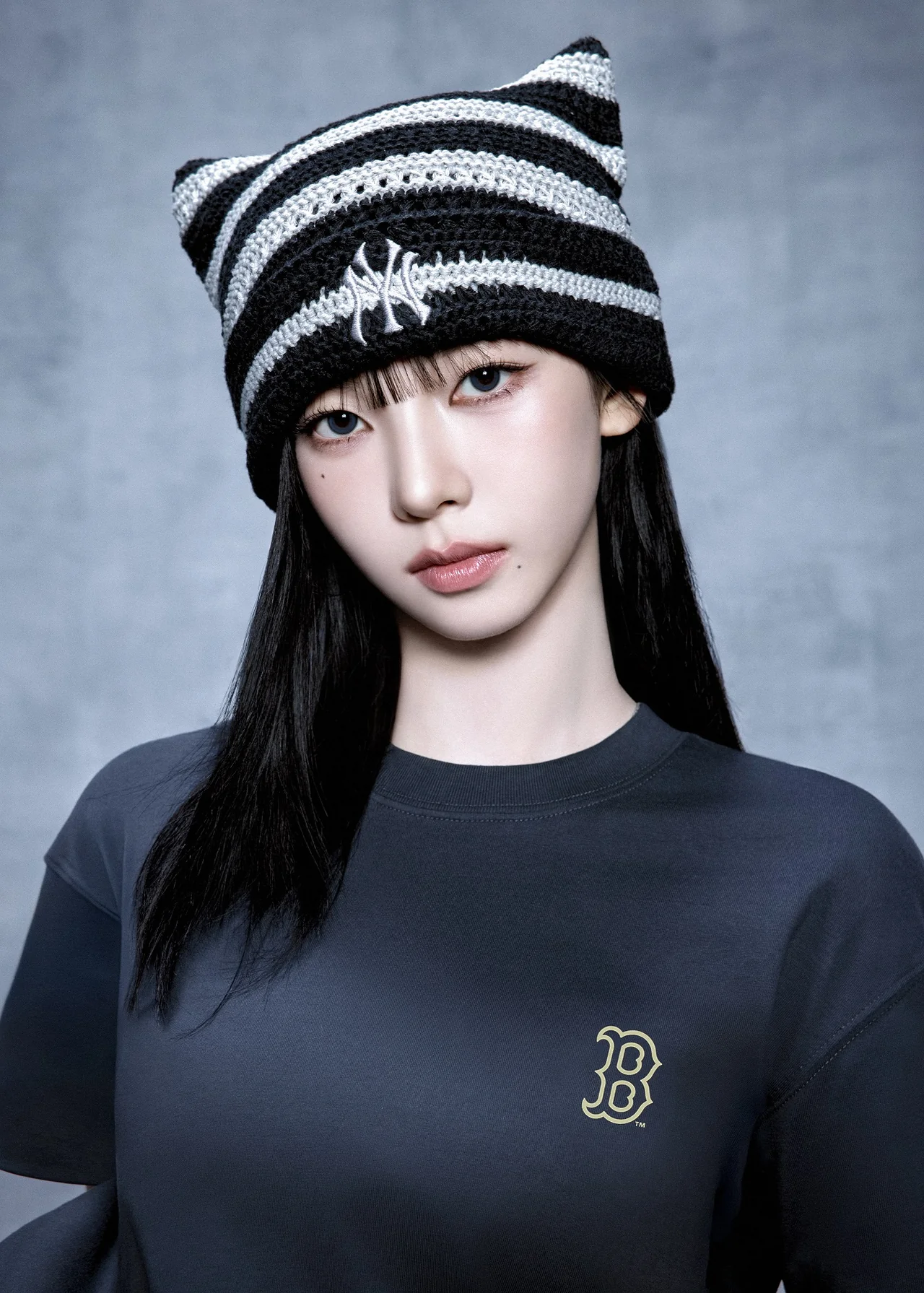 /사진=MLB, 카리나와 2026 SS 썸머 캠페인 공개… 스트릿 감성 부각