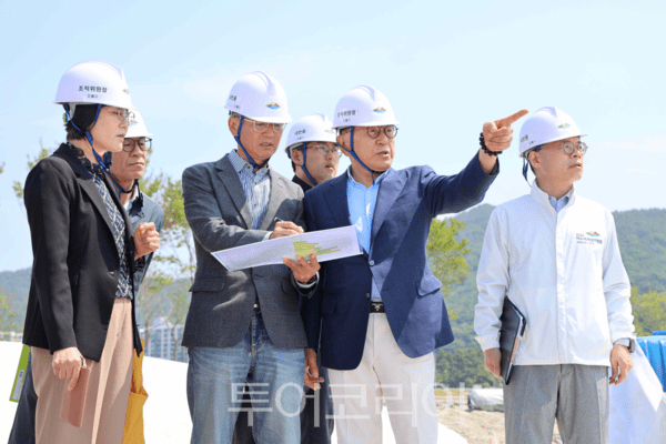 사진 / 여수세계섬박람회 현장점검_여수세계섬박람회 조직위 제공