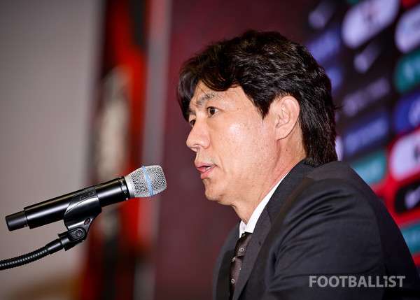 홍명보 축구대표팀 감독. 서형권 기자