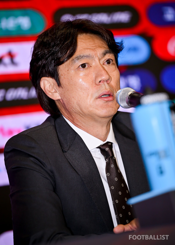홍명보 축구대표팀 감독. 서형권 기자