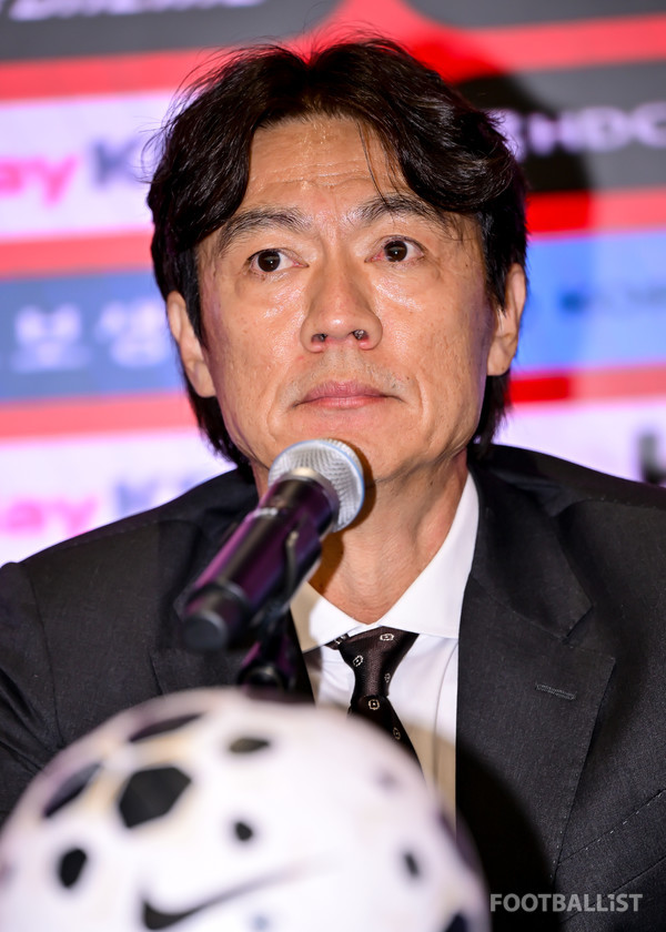 홍명보 축구대표팀 감독. 서형권 기자