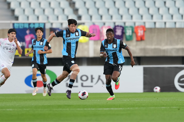안창민(천안시티FC). 천안시티FC 제공