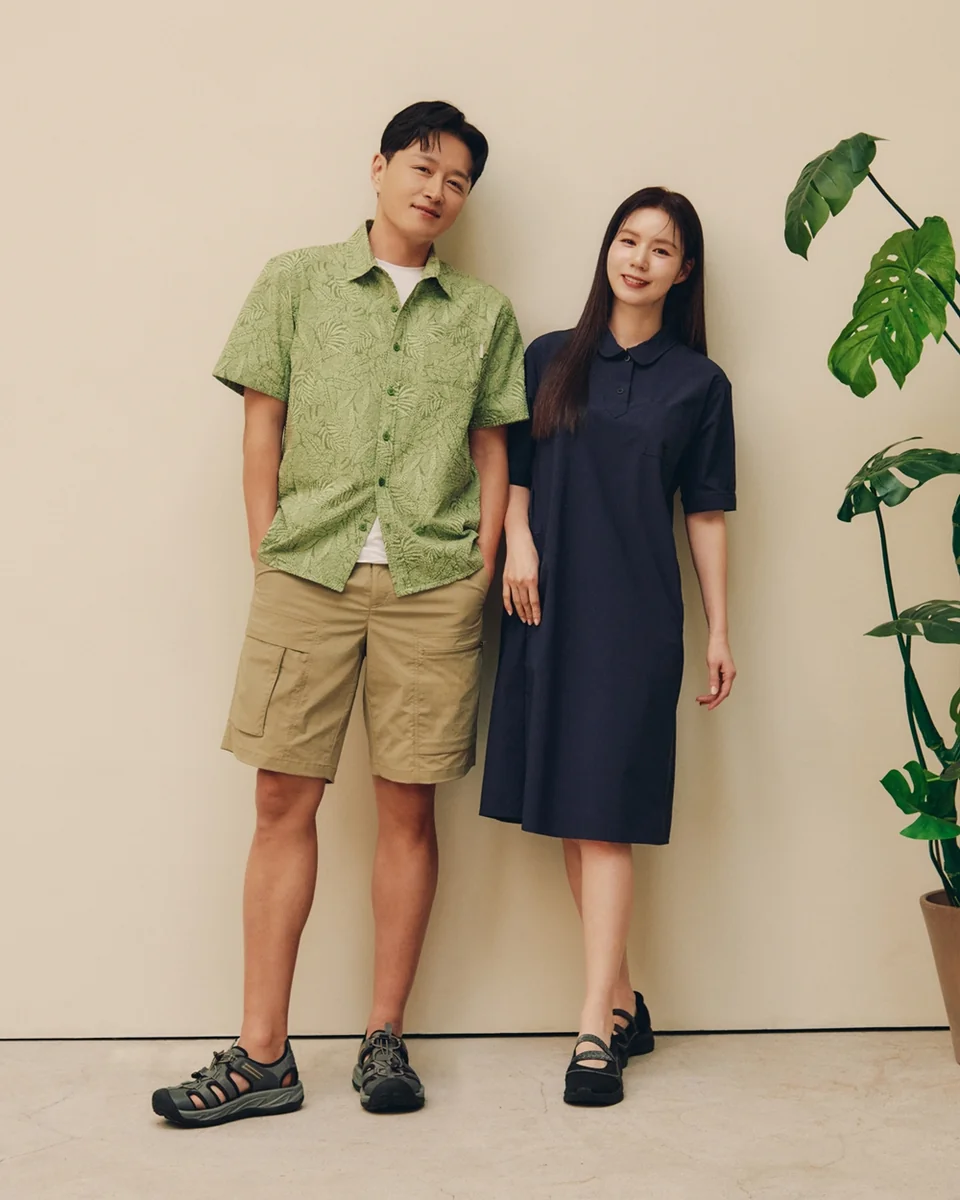 /사진=마운티아, 여름 화보 공개...진태현·박시은 부부와 쾌적한 스타일 제안