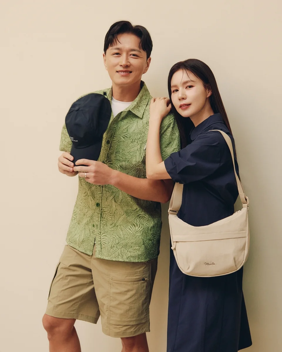 /사진=마운티아, 여름 화보 공개...진태현·박시은 부부와 쾌적한 스타일 제안