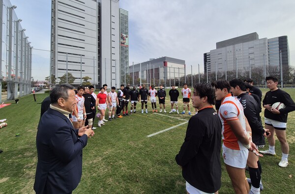OK 읏맨 럭비단이 오는 28일 경북 경산 송화럭비구장에서 열리는 현대글로비스와의 개막전을 시작으로 ‘2026 전국 럭비 실업리그’ 일정에 돌입한다(사진=OK 저축은행)