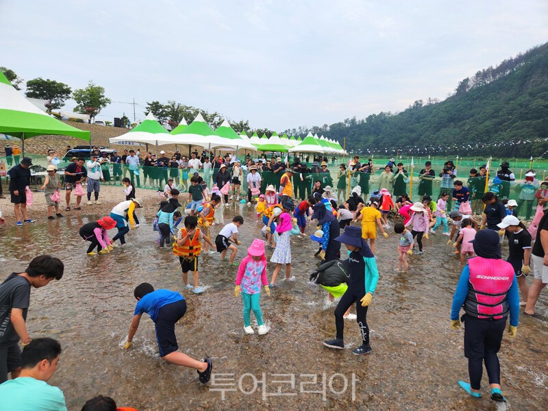 영덕 고래불 해변 영덕 황금은어축제 /사진-영덕군