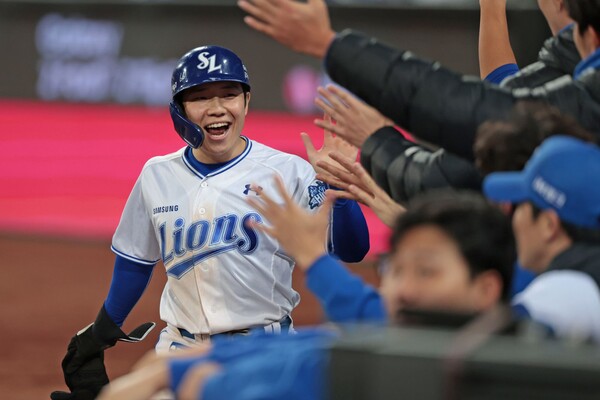 2026시즌 다시 마음껏 그라운드를 질주할 김지찬(사진=삼성)