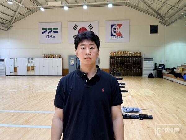 대표팀 주장 조진용 6단(사진=더게이트 배지헌 기자)