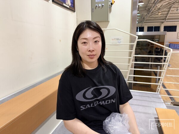 여자팀 주장 한하늘 5단(사진=더게이트 배지헌 기자)