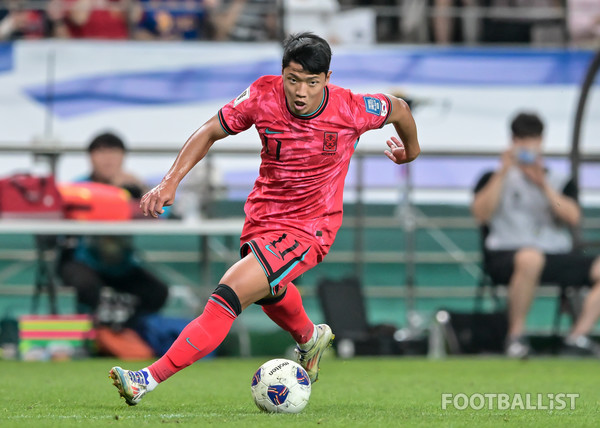 황희찬(남자 축구대표팀). 서형권 기자