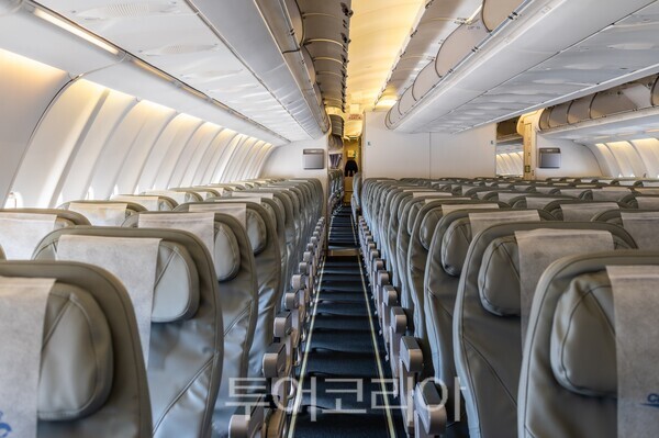 싱가포르항공 A350-900 진에어 B737-800 센트럼항공 A330neo 기내