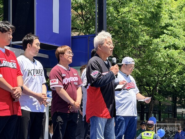 연사로 나선 김일권 원로(사진=더게이트 DB)