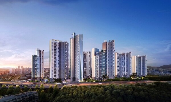 둔산 엘리프 더센트럴 투시도(사진=KT)