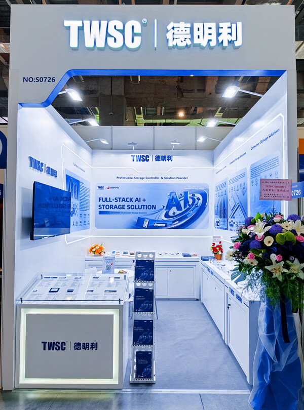 TWSC Presents Full-Stack Storage Solutions at COMPUTEX 2026 for Diverse Application Needs of the “AI Together” Era