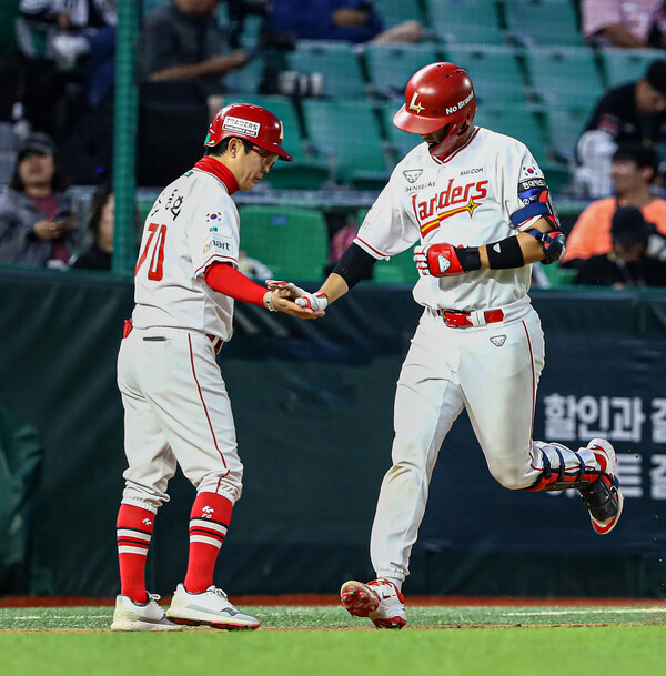 조형우의 1점 홈런(사진=SSG)