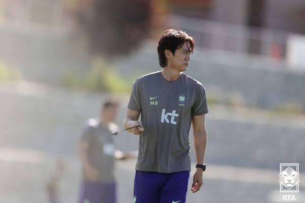 홍명보 월드컵 대표팀 감독. 대한축구협회 제공