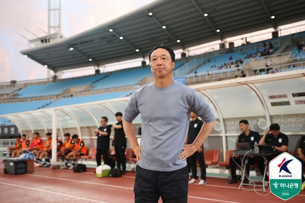 박진섭 천안시티FC 감독. 한국프로축구연맹 제공