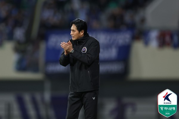유병훈 FC안양 감독. 한국프로축구연맹 제공 
