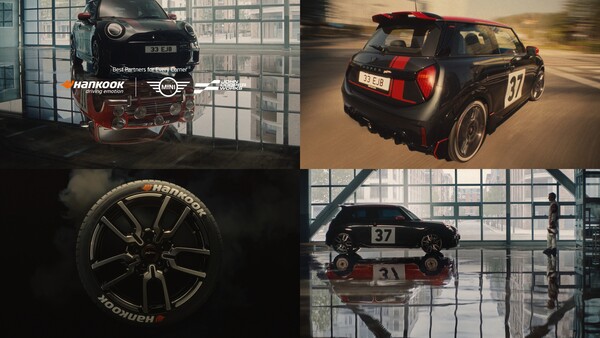 Hankook Ventus x MINI JCW 브랜드 필름(사진=한국타이어 제공)