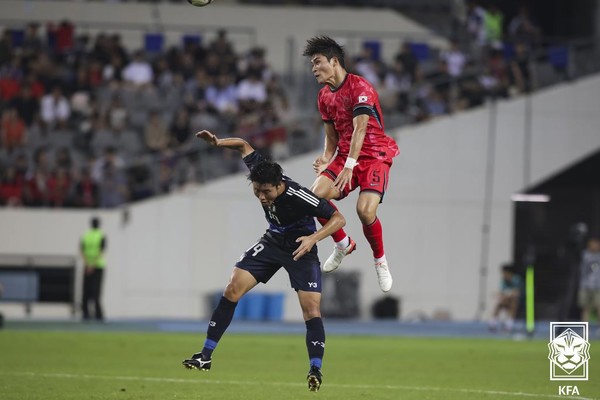 박진섭(남자 축구대표팀). 대한축구협회 제공 