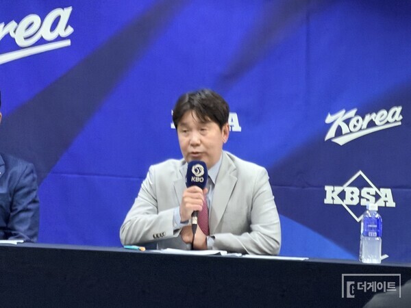 류지현 감독(사진=더게이트 배지헌 기자)