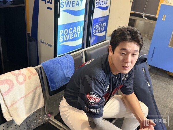 롯데 나승엽(사진=더게이트 배지헌 기자)