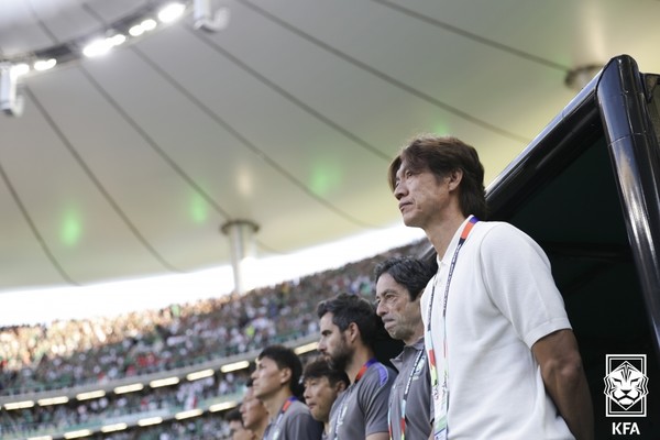 홍명보 월드컵 대표팀 감독. 대한축구협회 제공