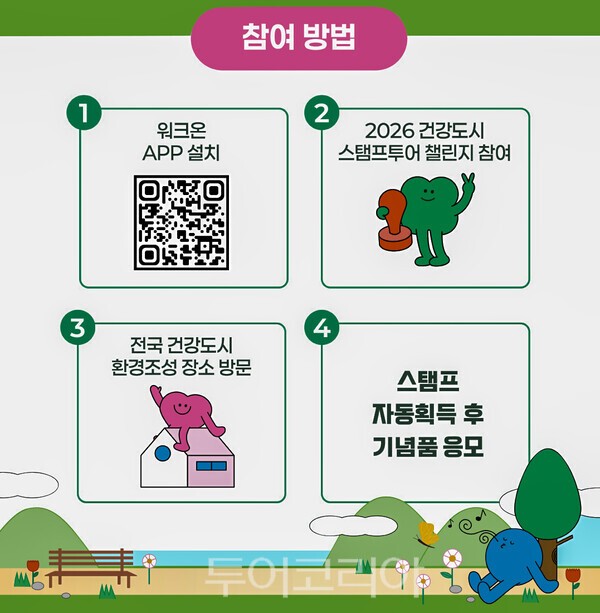 사진 / 2026 건강도시 도장찍기여행 참여방법