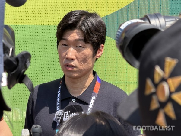 박지성 JTBC 해설위원. 김희준 기자