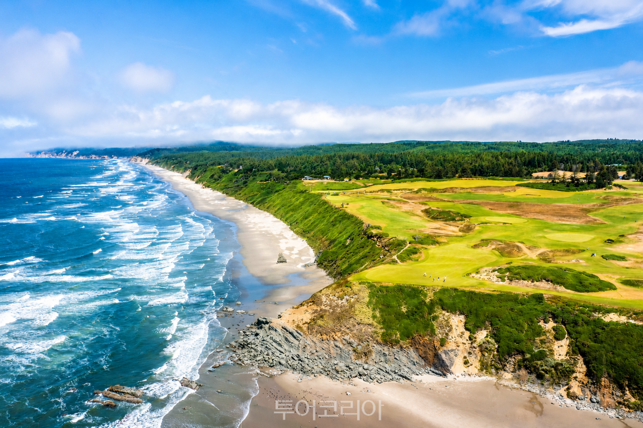 밴던 듄스 골프 리조트(Bandon Dunes Golf Resort) /사진-오리건관광청