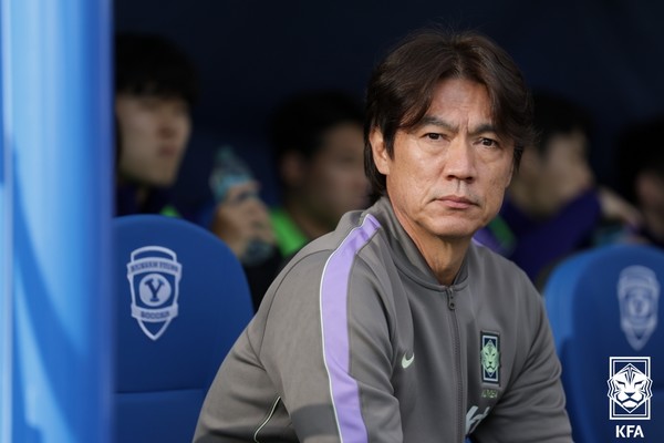 홍명보 월드컵 대표팀 감독. 대한축구협회 제공