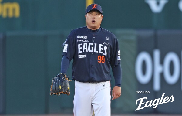 시즌 7승을 기록한 류현진(사진=한화)