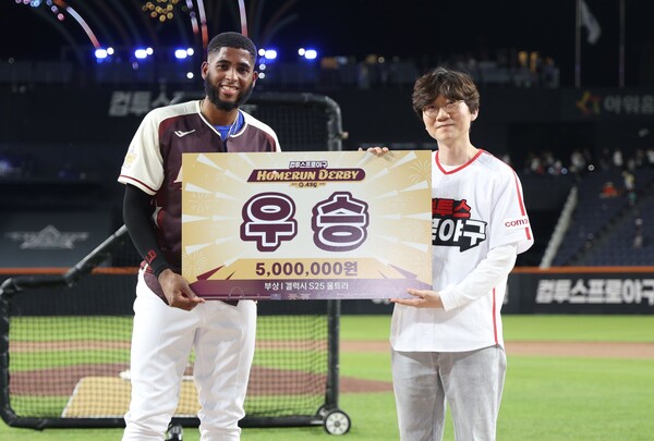 KBO는 7월 10일 열리는 KBO 올스타전 핵심 행사인 ‘컴투스프로야구 홈런더비’ 출전 선수를 선정하는 팬 투표를 6월 30일 오전 10시부터 개시했다(사진=KBO)
