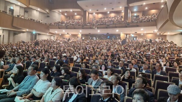 민선9기 이상일 용인특례시장 취임식/투어코리아뉴스 정명달 기자 사진=정명달 기자