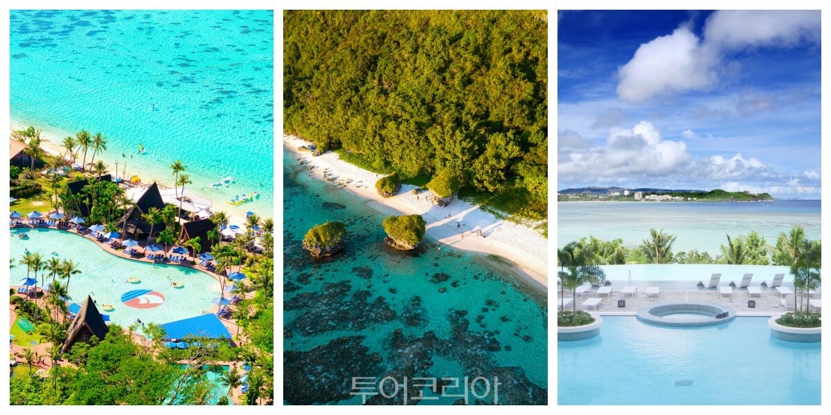 괌 PIC 리조트, 괌 탕기슨 비치, 롯데호텔 괌 인피니티 풀   /사진-모두투어