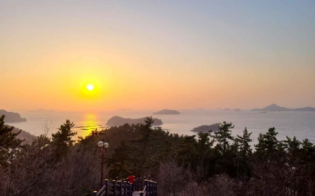 노을이 지고 있는 풍경. / ⓒ한국관광공사 제공