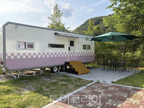 새롭게 교체한 캬라반