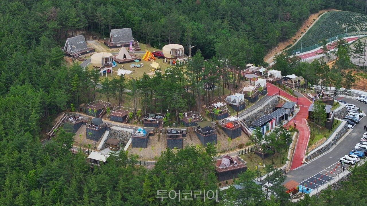 구봉산숲속야영장 / 사진-광양시
