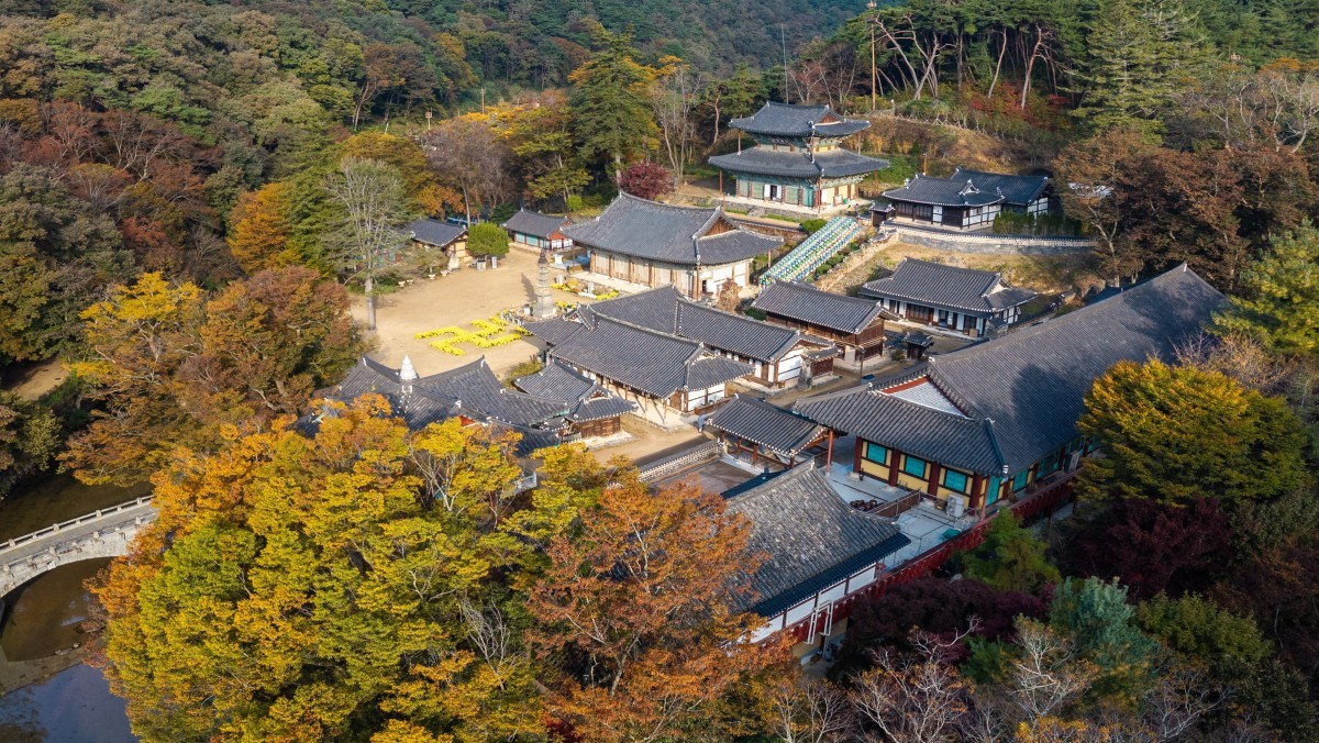공주 마곡사 전경. / ⓒ한국관광공사 포토코리아-이효직