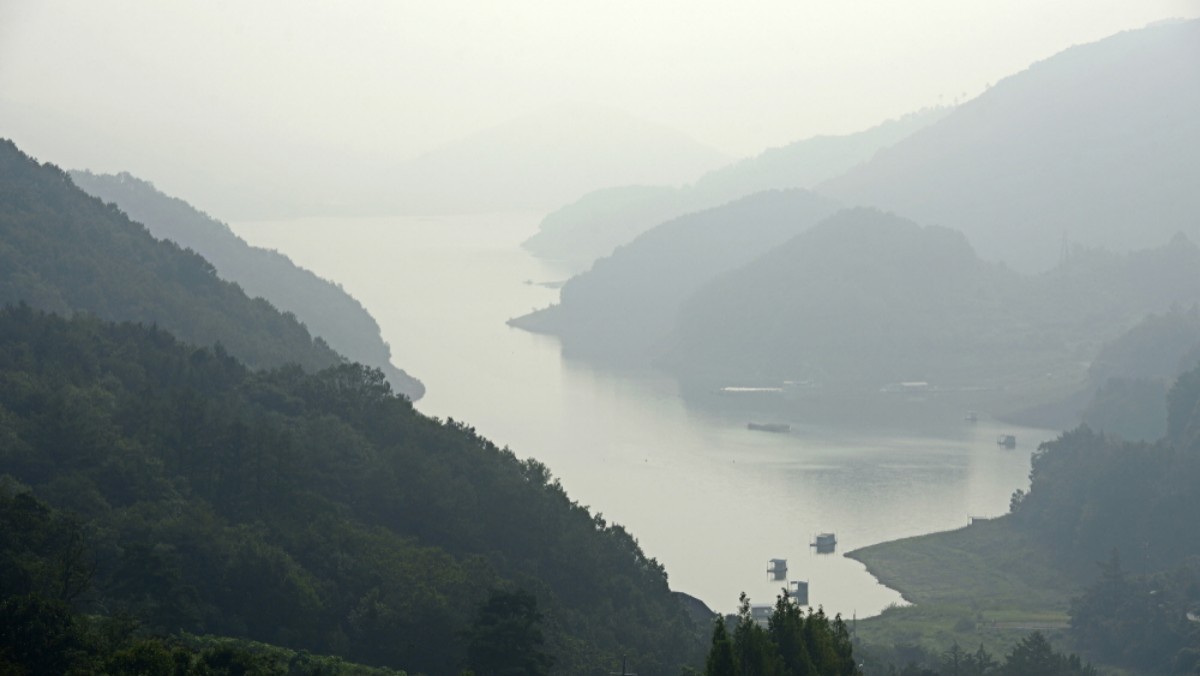 충주호 전경. / 충주시청 제공