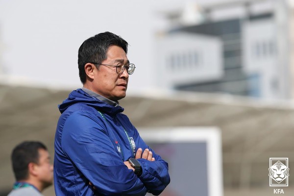 이민성 U23 대표팀 감독. 대한축구협회 제공