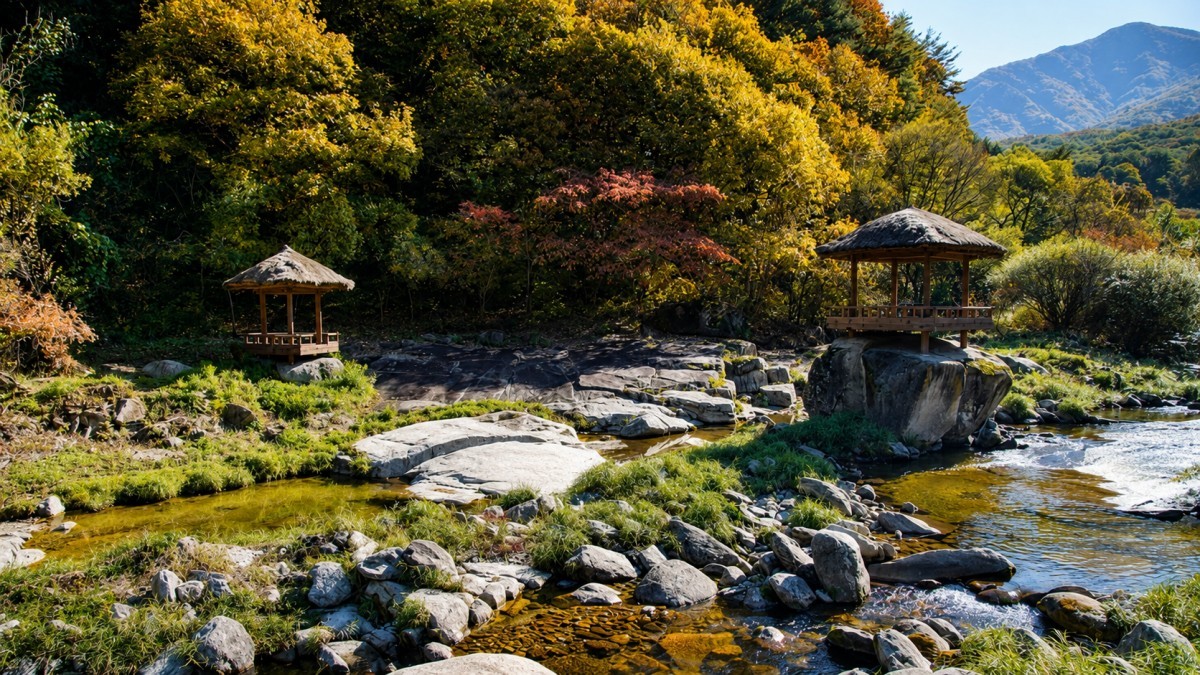 화악산 계곡 풍경. / ⓒ한국관광공사 제공