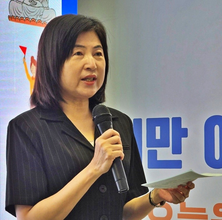 궈추우원(郭秋文) 주한국 타이베이 대표부 부대사는  축사를  통해 "한국은 대만의 아주 중요한 국제 관광객 유치 시장 중 하나"라며, "이번 행사를 계기로 한국 여행업계와 중대만 각 도시들 간 긴밀한 협력 관계가 구축되고, 더 많은 한국 관광객이 중대만을 방문해 주길 기대한다."고 말했다.사진=유경훈 기자